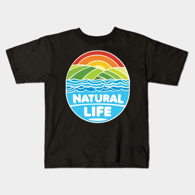 The Natural Life Kids T-Shirt by Buy Custom Things